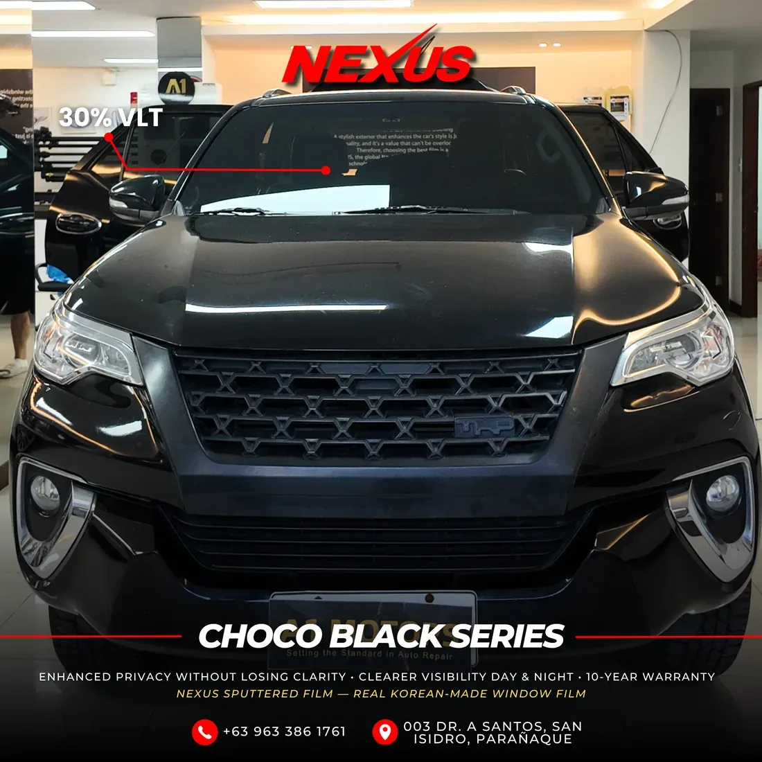 CHOCO BLACK — Toyota Fortuner