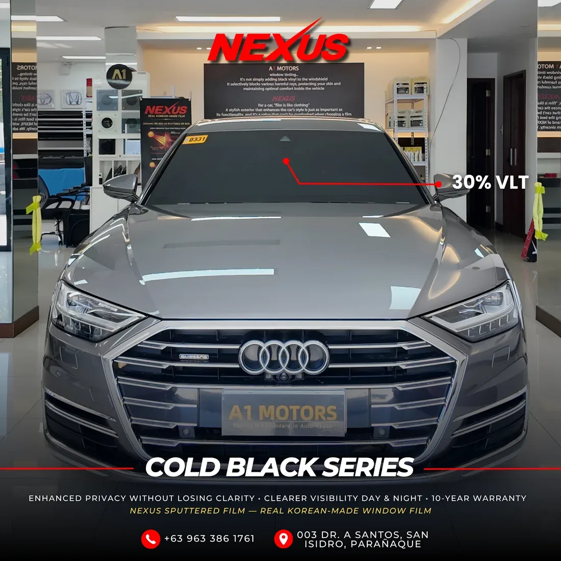 COLD BLACK — Audi A8L