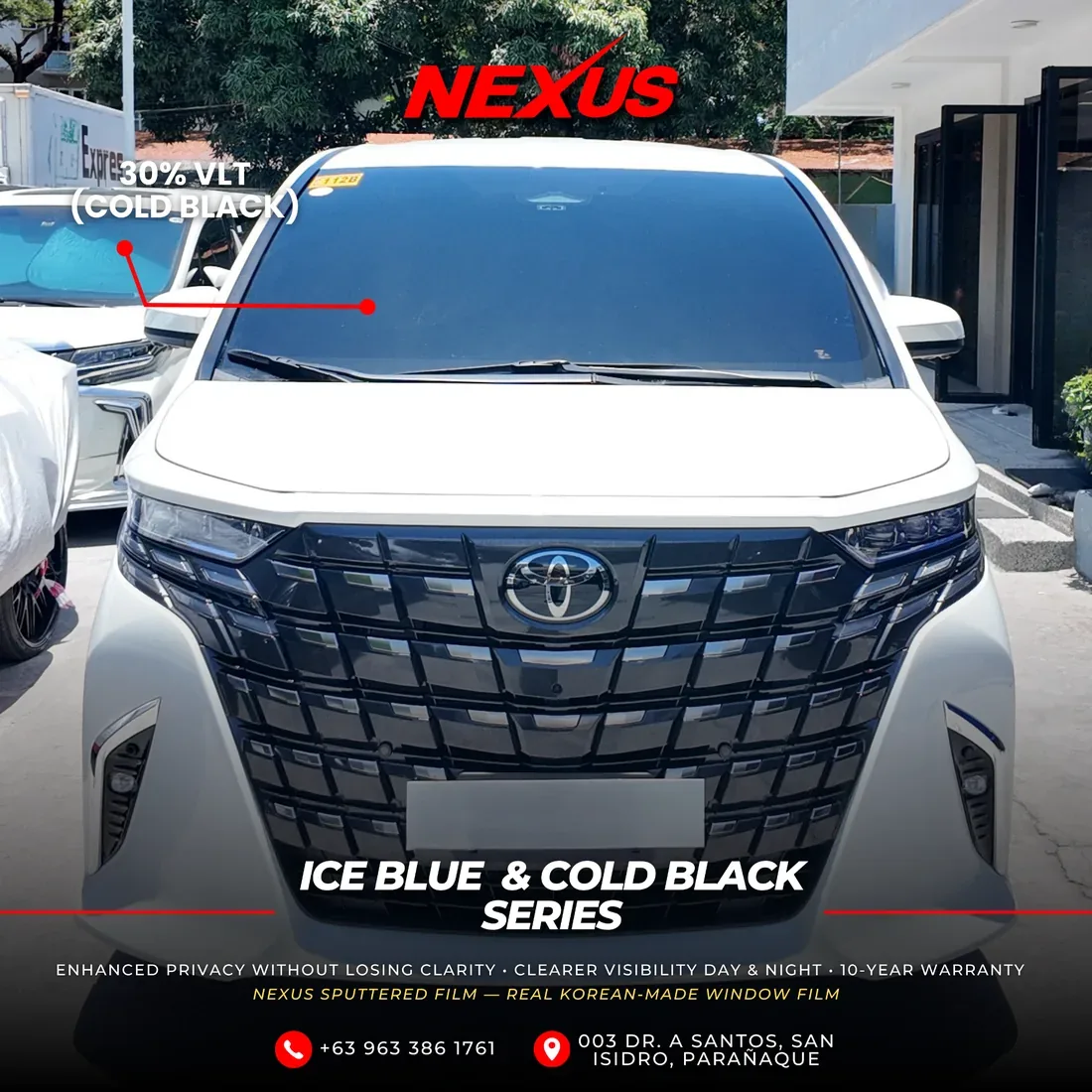ICE BLUE — Toyota Alphard
