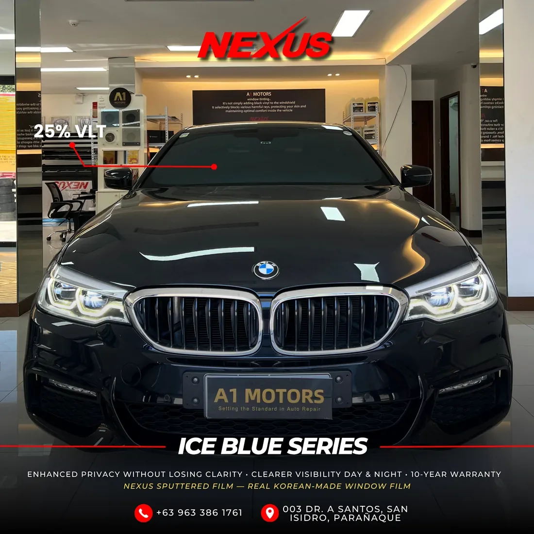 ICE BLUE — BMW Sedan